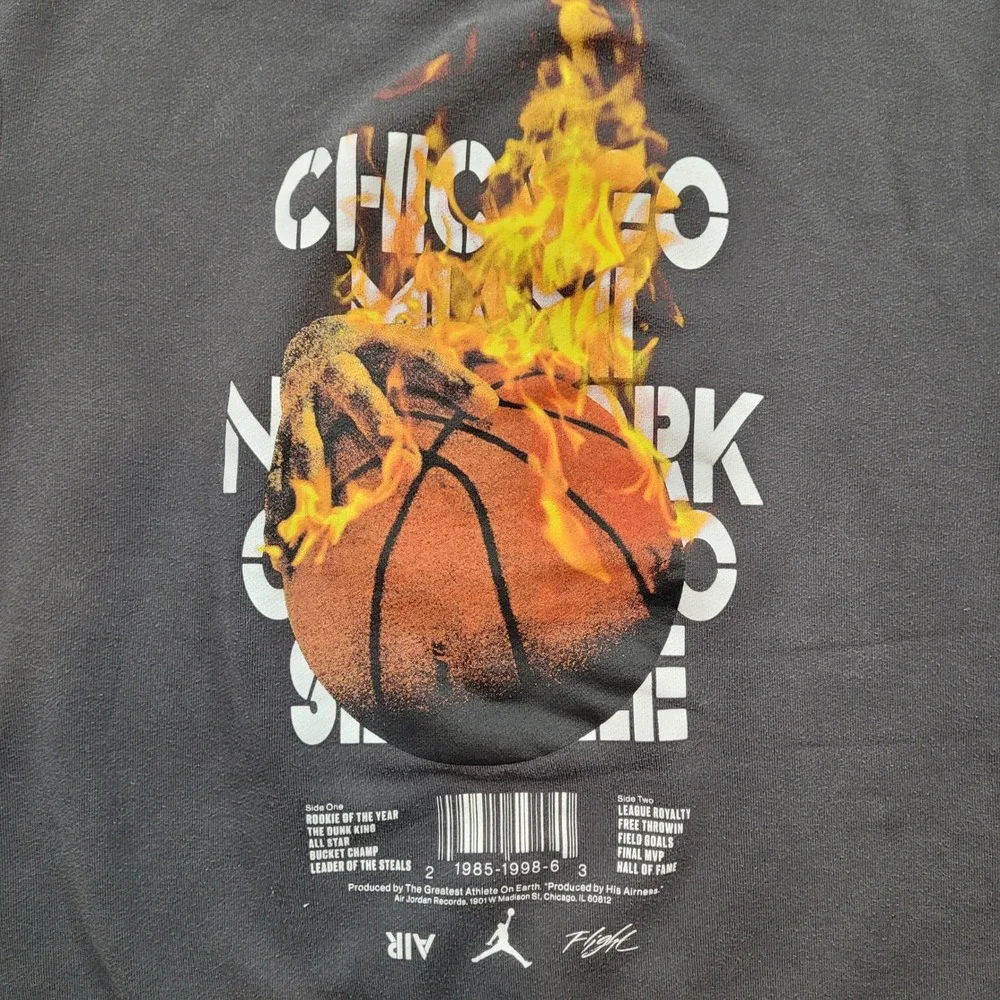 [READ] Jordan Pullover Hoodie Mens 2XL Gray CJ9078-060 Jumpman Graphic Fleece